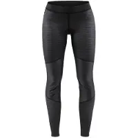 Craft Ideal Wind Tights - Fietsbroek Dames - Wind- en waterdicht - Zwart - Maat S