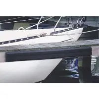 Talamex Dock Fender Strip Zwart 67.5 x 14 x 5 cm