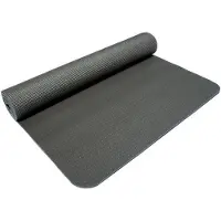 Bahadra Yogi & Yogini Pvc Yogamat Grijs - 1200g; 61x183x0,5cm