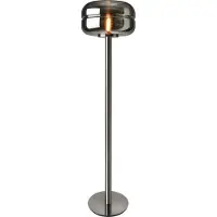 Villeroy & Boch Havanna vloerlamp, grijs-satijn