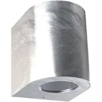 Nordlux Canto 2 - Buiten Wandverlichting - 8,7 X 10,4 Cm - 2 X 5W LED Incl. - IP44 - Gegalvaniseerd Metaal