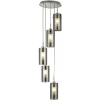 Searchlight Vide hanglamp Duo 2 5-lichts