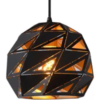 Lucide Design hanglamp Malunga zwart