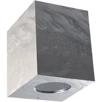 Nordlux Canto Kubi 2 - Buiten Wandverlichting - 8,7 X 10,4 X 10 Cm - 2 X 5W LED Incl. - IP44 - Gegalvaniseerd Metaal
