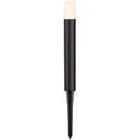 VIOKEF LED grondspies lamp Faro, IP65 Faro, zwart, Aluminium, Modern