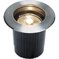 SLV LED Grondspot Ø215mm | 1X GU10 Max 75W Dimbaar IP67 | DASAR