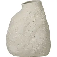 Ferm Living Vulca vaas off-white Medium 36 cm