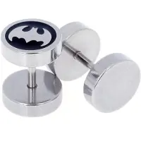 LGT JWLS Heren oorbellen Fake Ear Plug Bat