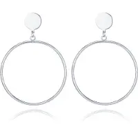 LGT JWLS LGT Jewels Zilveren Damesoorbellen Cirkelvorm