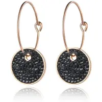 Cilla Jewels Damesoorbellen Black Crystal Storms