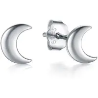 Cilla Jewels dames oorknoppen 925 Zilver Moon