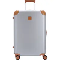 Bric's Amalfi 4-wielige trolley 70 cm zilverkleurig