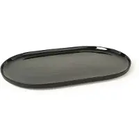 Marc O'Polo Serveerschaal Moments Anthracite 40 x 24,5 cm