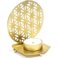 Yogi & Yogini Fair Trade Sfeerlicht Bloem des Levens (11 cm)
