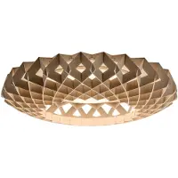 Pilke Signature plafondlamp Ø65 cm Beukenhout