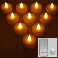 Edco Led Theelichtjes Met Afstandsbediening (set Van 10)
