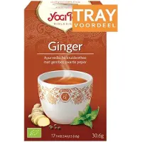 Yogi tea Ginger Thee Tray 6 X 17 Zakjes