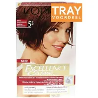 L'Oréal 3x Excellence Crème Permanente Crèmekleuring 5.5 Licht Mahoniebruin