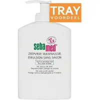 Sebamed Zeepvrije Wasemulsie Tray 6 X 1000 Ml