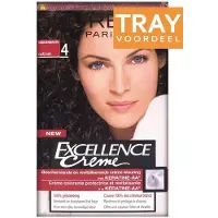 L'Oréal 3x Excellence Crème Permanente Crèmekleuring 4 Middenbruin