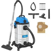 Güde Industriële stofzuiger, Nat-droogzuiger Gnts 30L (17002) (Nat-droog stofzuiger)