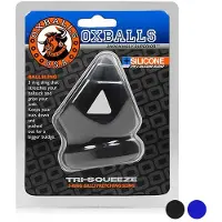 Oxballs Tri-Squeeze Cocksling & Ballstretcher Blauw