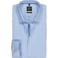 Olymp Zakelijk overhemd blauw / wit