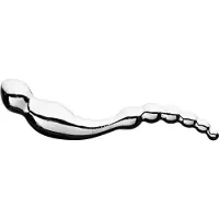 Le Wand - Stainless Steel Swerve Metalen Dildo