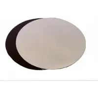 Decora Cake board zwart/zilver 28cmx2mm -