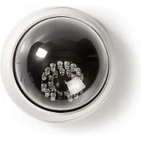König K?nig, Dummy Dome Beveiligingscamera met oplichtende IR LEDs in het donker