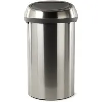Brabantia Touch Bin 60 Liter Rvs Fingerprint Proof