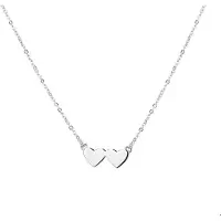 Trendjuwelier huiscollectie 1327126 Zilveren Ketting Harten 1,3 mm 40 + 4 cm