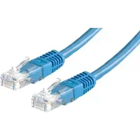 Roline Netwerkkabel | Cat5e U/UTP | 15 meter (100% koper, Blauw)