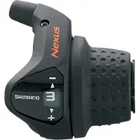 Shimano shifter rechts Nexus 3S 1700 mm zwart
