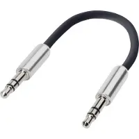 Speaka Professional 3.5 mm Klinke Anschlusskabel SuperSoft 0.1 m