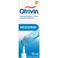 Otrivin 1 mg/ml Xylometazoline HCI Neusspray 10 ml