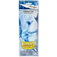 Dragon Shield - Perfect Fit - Clear Sealable (100 sleeves)