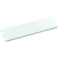 Hager UZ01Z6 UZ01Z6 blinde afdekking universeel voor scheider NH000/00 vergrendelbaar Afdekplaat Kunststof Wit 1 stuk(s)
