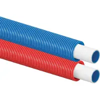 Uponor Uni Pipe Plus 20x2.25 Rood Kunststof Mantel 75 Meter