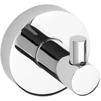 Sapho X-Round handdoekhaak chroom