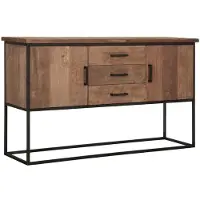 DTP Home Timeless dressoir teakhout 160x45x90cm