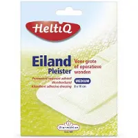 Heltiq 2x Eilandpleister Medium 8 cm x 10 cm 5 stuks