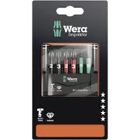 Wera Mini-Check IMP DC 50 mm PH/PZ/TX 05073890001 Bitset 6-delig Kruiskop Phillips, Kruiskop Pozidriv, Binnen-Torx Impactor technologie