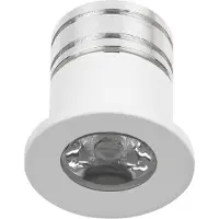 Velvalux LED Veranda Spot Verlichting - Velvalux - 3W - Natuurlijk Wit 4000K - Inbouw - Rond - Mat Wit - Aluminium - Ø31mm