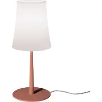Foscarini Tafellampe , Birdie Easy, Rood, Woonkamer, Metaal, Designer