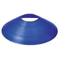 Piri Sport Afbakenbollen Soft Plastic Blauw 10 st.