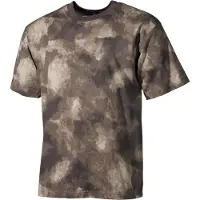 MFH US T-Shirt - korte mouw - HDT camouflage - 170 g/m² - MAAT XL