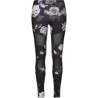 Urban Classics Leggings antraciet / zwart / wit