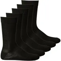 Björn Borg Essential Socks 5-pack Zwart | Maat: 36-40