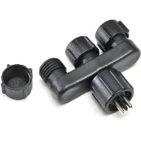 Konstsmide Splitter 12 Volt 1 3 Zwart